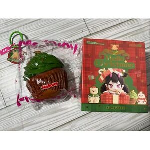 Mellojoy Christmas Santa's Forest Cupcake Squishy Stress Relief Toy Calming